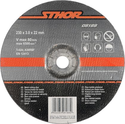DISC DEBITAT METALE 230X3X22MM STHOR