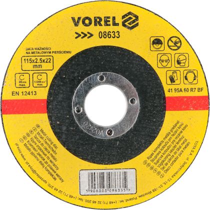 DISC ABRAZIV  DEBITAT METALE 115x2,5x22