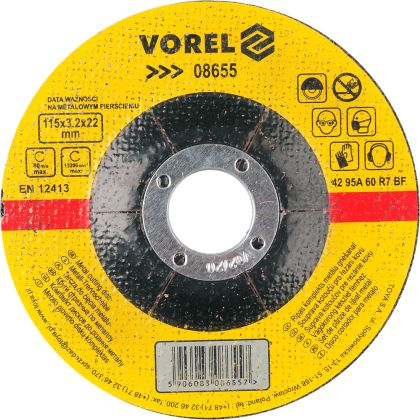 DISC ABRAZIV  DEBITAT METALE 115x3,2x22