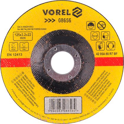 DISC ABRAZIV  DEBITAT METALE 125x3,2x22