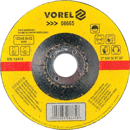 DISC ABRAZIV  DEBITAT METALE 125x6,8x22