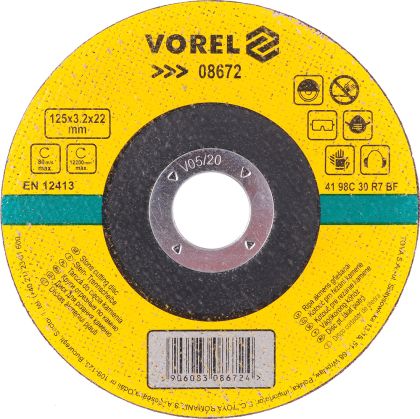DISC TAIAT PIATRA 125X3,2X22 MM