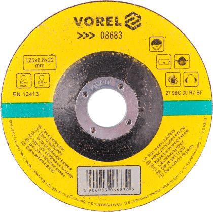DISC TAIAT PIATRA 125X6,8X22 MM