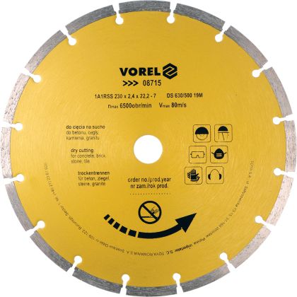 DISC DIAMANTAT CU SEGMENTE 230 MM
