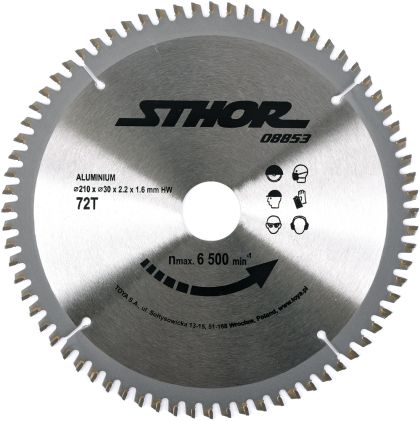 Panza fierastrau circular pt AL 210x72x3