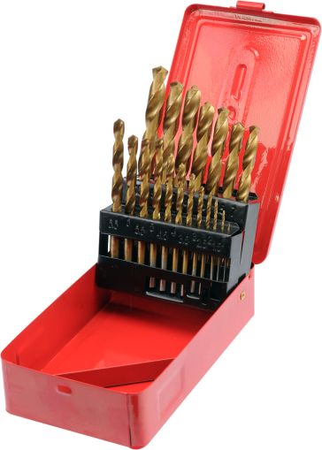 SET BURGHIE PT METAL HSS - TITAN 1-10 MM