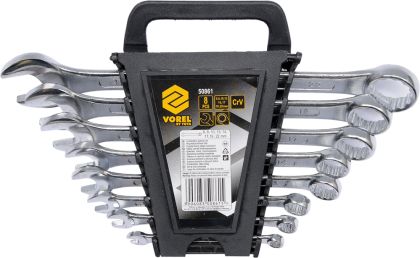 SET 8 CHEI COMBINATE CR - V 6-22 MM