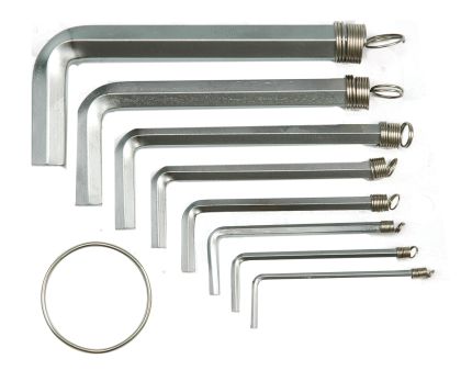 SET 8 CHEI HEXAGONALE 2 -10 MM CR-V