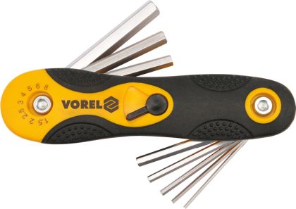 SET CHEI HEXAGONALE 8 BUC,1.5-8MM,CR-V