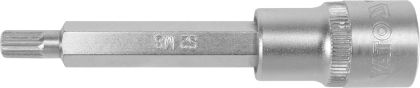 BIT SPLINE CU ADAPTOR 1/2",M8,100MM
