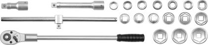 SET CHEI TUBULARE HEXAGONALE 3/4" 21BUC