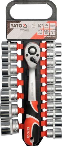 SET TUBULARE+ANTRENOR 19BUC,1/2"