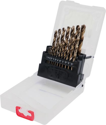 SET BURGHIE METAL 1-10MM, COBALT, 19 BUC