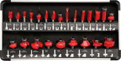 SET FREZE PENTRU LEMN 25BUC