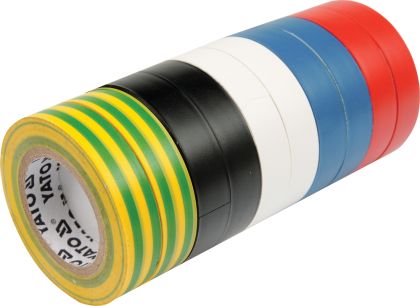 SET 10BUC.BANDA IZOLATOARE PVC19MM x20M