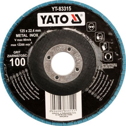 DISC LAMELAR  FRONTAL  125 MM, GR.100