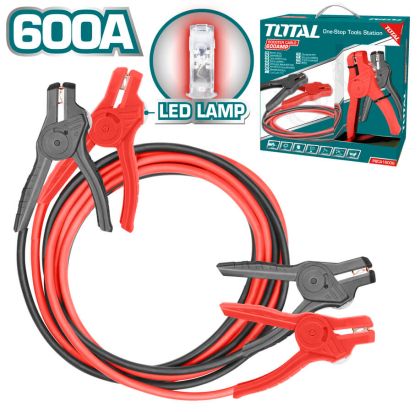 TOTAL - Cabluri de pornire 600A - 3m - lampa LED