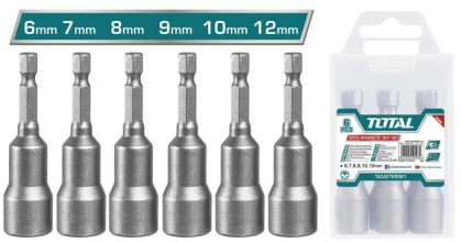 TOTAL - Set 6chei -1/4" hex - 65mm