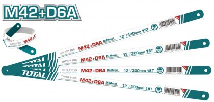 TOTAL - Set lame fierastrau 300mm/12" 18T