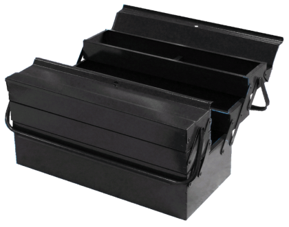 CUTIE METALICA PT SCULE 530 MM, 5 COMPAR