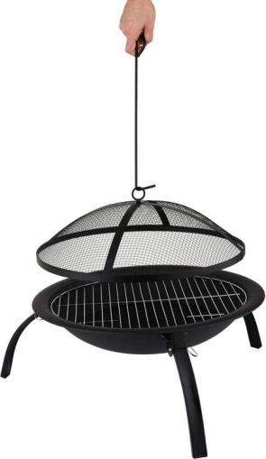 Gratar gradina cu grilaj, 56cm