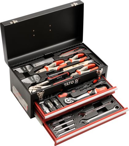 CUTIE SCULE DIN METAL 80 PIESE
