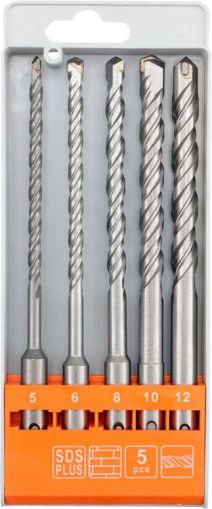 SET BURGHIE CU PRINDERE SDS 6-10 MM, 4 B