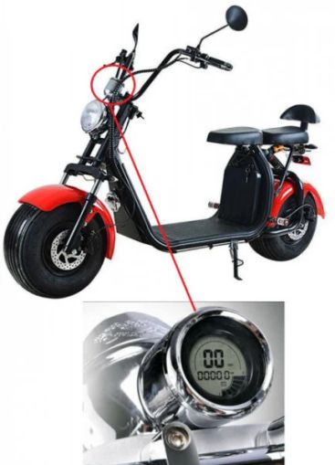 Kilometraj scuter electric City Coco (60V) model 2