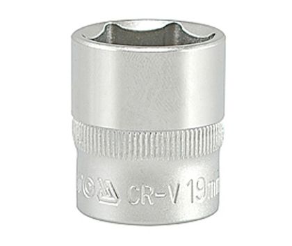 CHEIE TUB.HEXAGONALA 19MM 3/8" CR-V