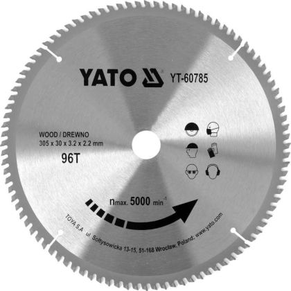 Disc circular pt lemn 305X96TX30MM