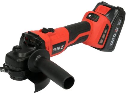  POLIZOR UNGHIULAR 18V, 125MM, 2X4AH, VITEZĂ REGLABILĂ