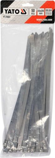 COLIERE METALICE REGLABILE 8.0X250MM 50B