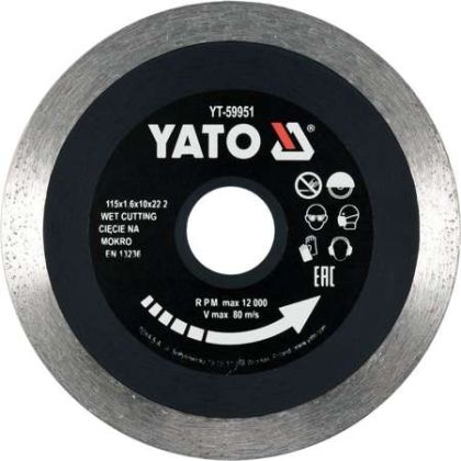 DISC DIAMANTAT 115MM, PENTRU CERAMICĂ