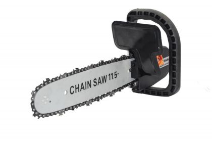 Accesoriu fierastrau cu lant pentru polizor unghiular (Ax 10 mm si Ax 14mm)
