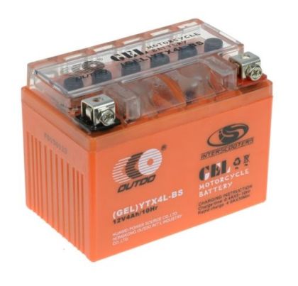BATERIE - GEL - MF - 12V 4Ah - YTX4L-BS(GEL) (113x70x85)