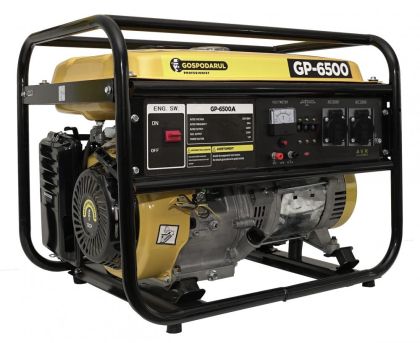 GP - GENERATOR CURENT ELECTRIC - GP-6500 - BENZINA MONOFAZAT - 5500 W