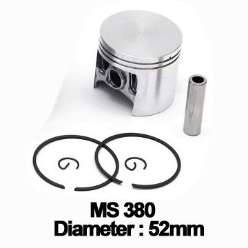 Piston complet Stihl: MS 380, 381 (52mm) -