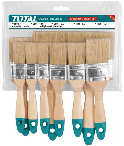 Set 9 pensule pentru vopsit