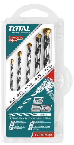 Set burghie pentru beton: 5 buc