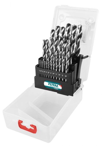 Set burghie pentru metal HSS: 25 buc (INDUSTRIAL)