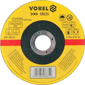 DISC ABRAZIV  DEBITAT METALE 125x2,5x22