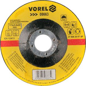DISC ABRAZIV  DEBITAT METALE 115x6x22
