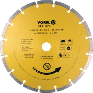 DISC DIAMANTAT CU SEGMENTE 230 MM