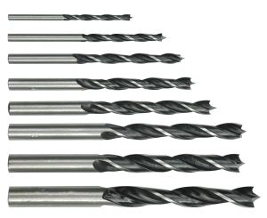 SET BURGHIE PT LEMN 3-10 MM, 8 BUC