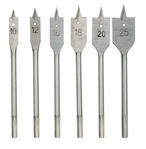 SET FREZE PT LEMN 10-25 MM, 6 BUC