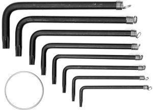 SET 8 CHEI TORX, T10-T40