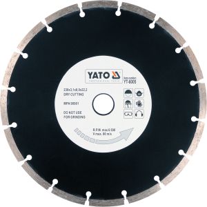Disc diamantat segmente HS 230 mm