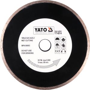 Disc diamantat EN 180 mm