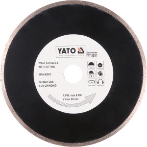 DISC DIAMANTAT CONTINUU 200X25.4X2.2MM