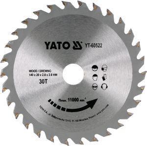 Disc circular pt lemn 140X30TX20MM